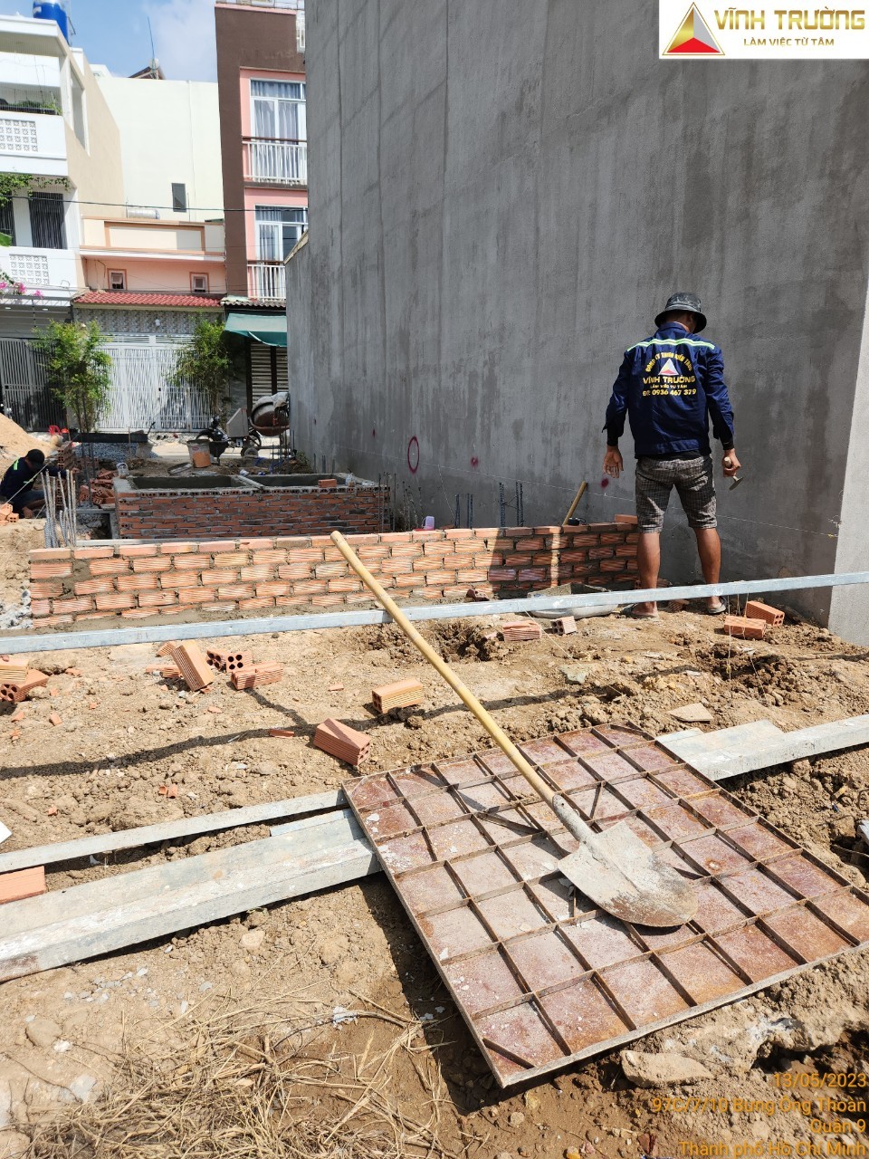 thi công công trình nhà anh toản (2)