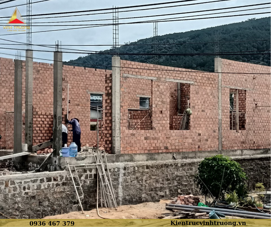hình ảnh thi công phần thô nhà anh Ân 5