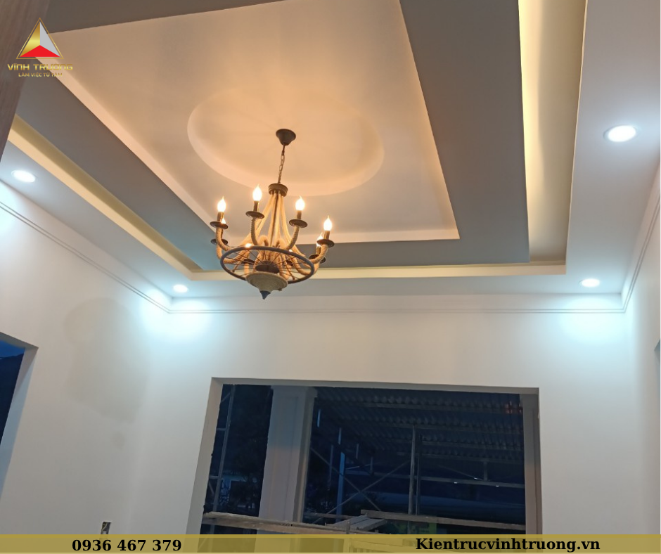 thi công phần hoàn thiện nhà anh Ân Lâm Đồng 2
