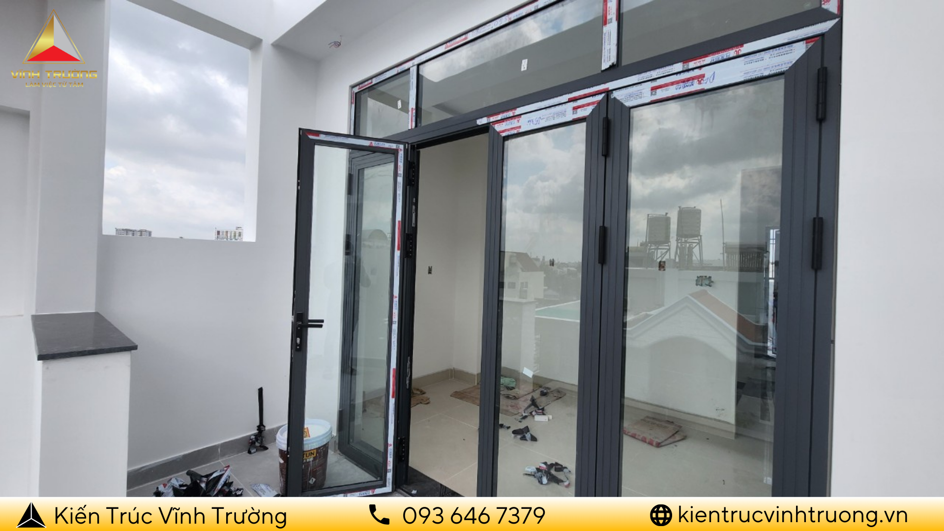 Hình ảnh thực tế nhà cô Mười khi sử dụng dịch vụ xây nhà trọn gói quận 12