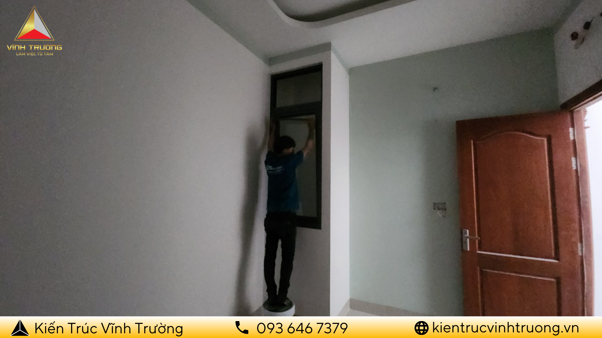 Hình ảnh thực tế nhà cô Mười khi sử dụng dịch vụ xây nhà trọn gói quận 12