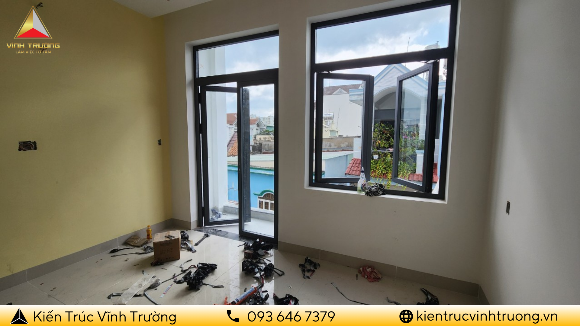 Hình ảnh thực tế nhà cô Mười khi sử dụng dịch vụ xây nhà trọn gói quận 12