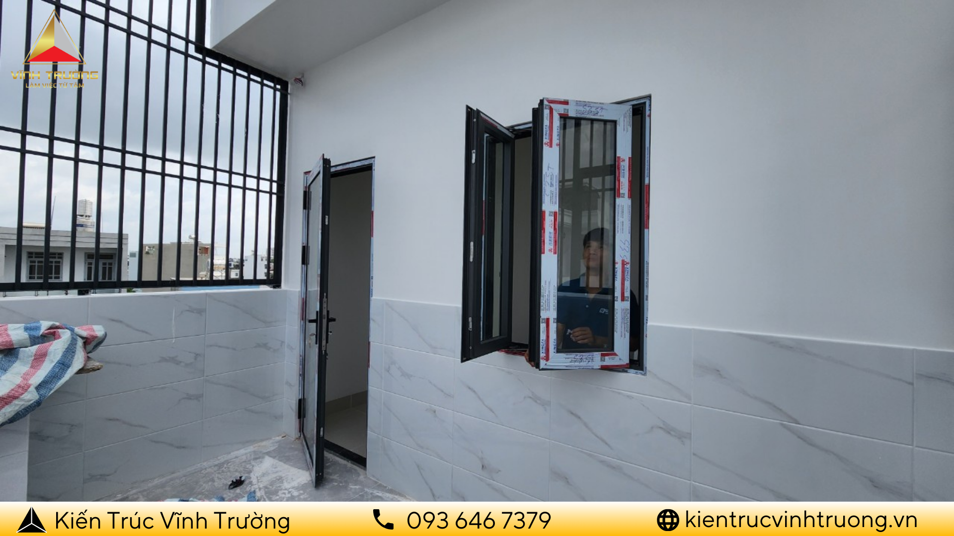 Hình ảnh thực tế nhà cô Mười khi sử dụng dịch vụ xây nhà trọn gói quận 12