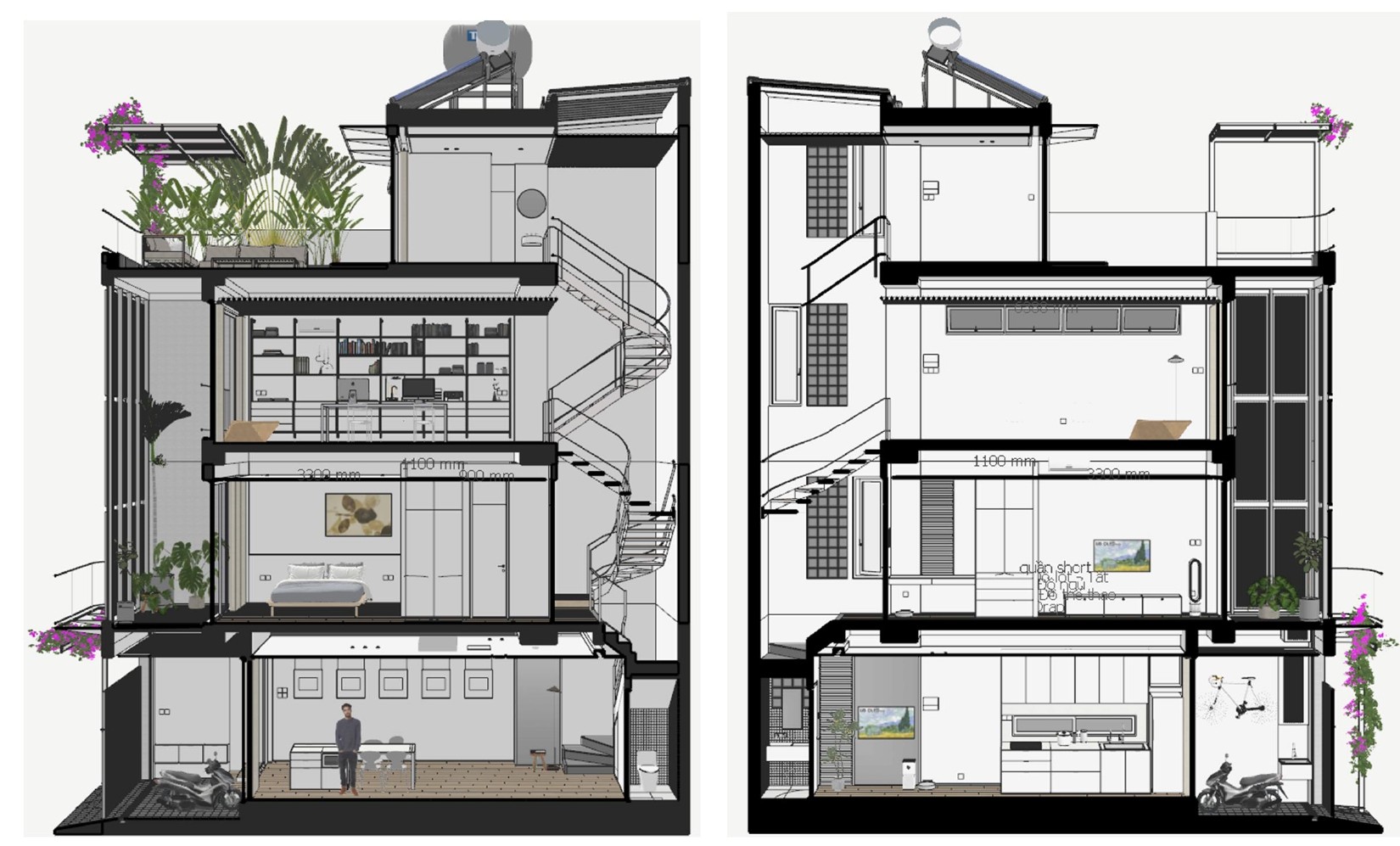 Bản vẽ thiết kế nhà Anh Hiển