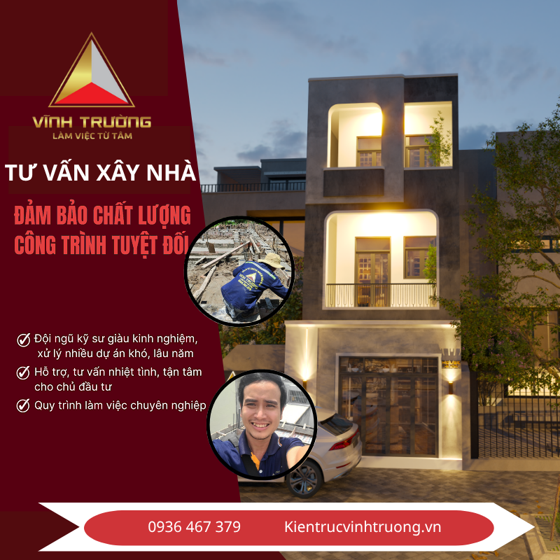 Tư vấn xây nhà tại Kiến Trúc Vĩnh Trường