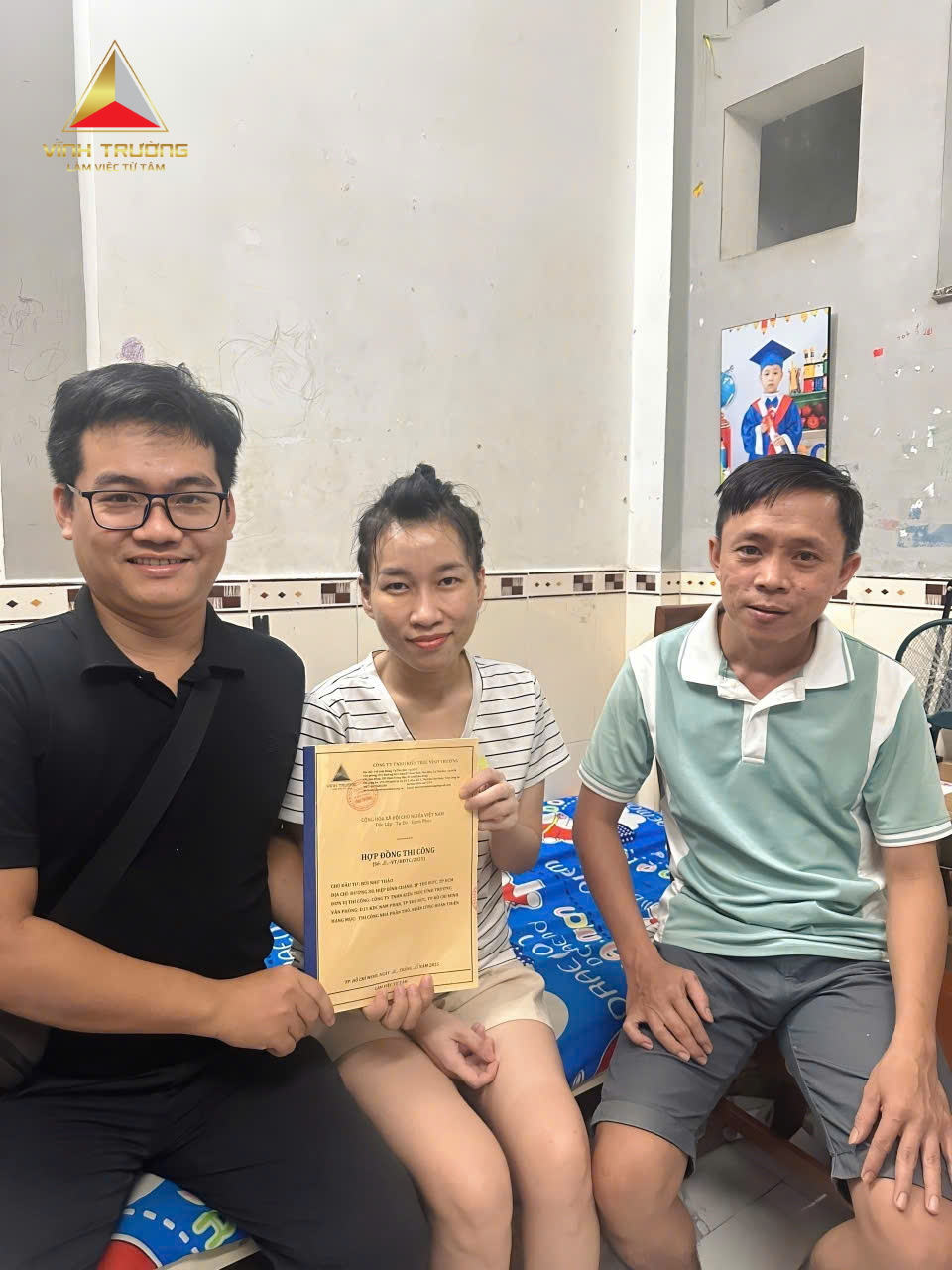  Khách ký hợp đồng xây nhà trọn gói
