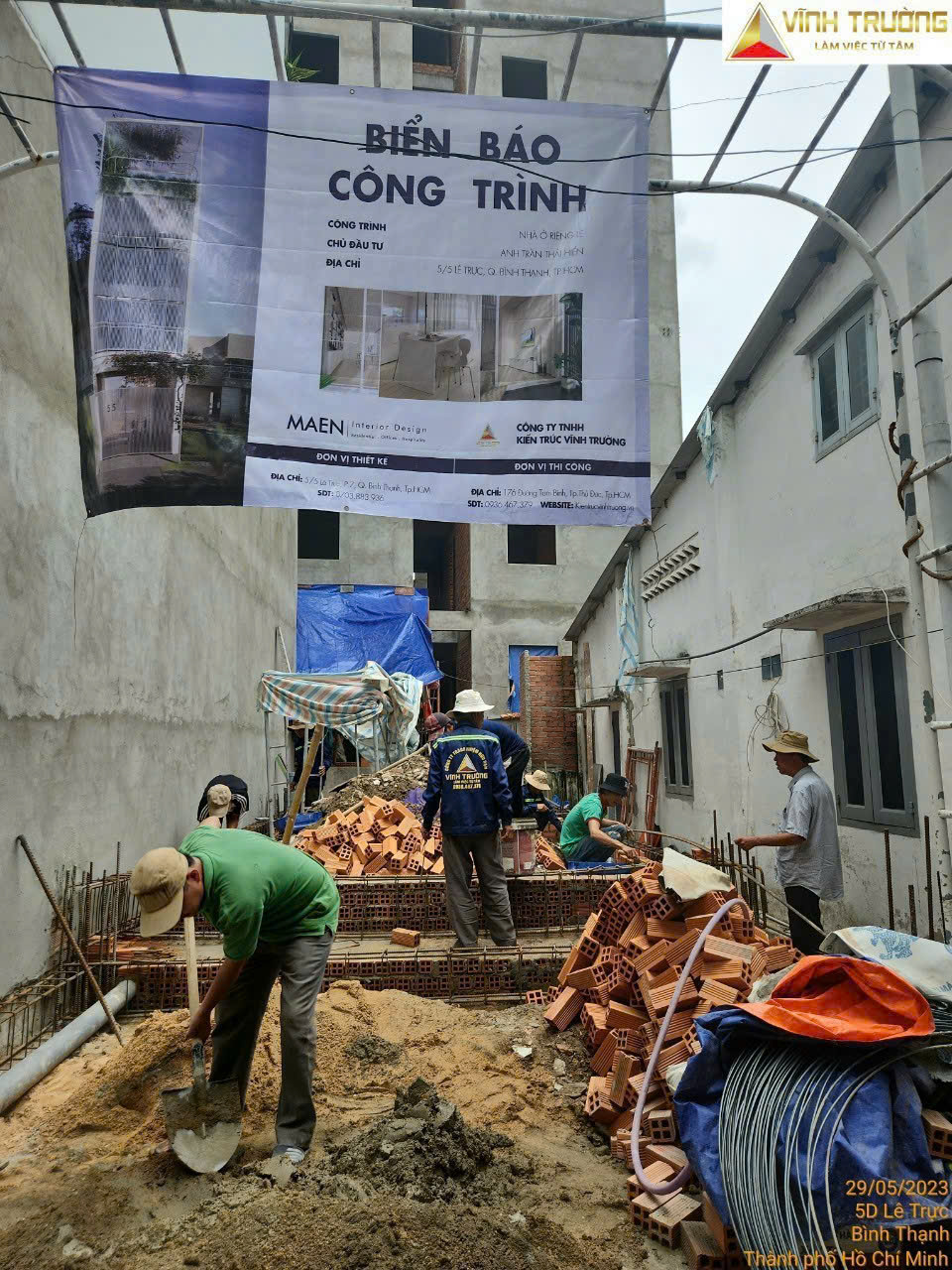 Công đoạn thi công móng băng vững chắc