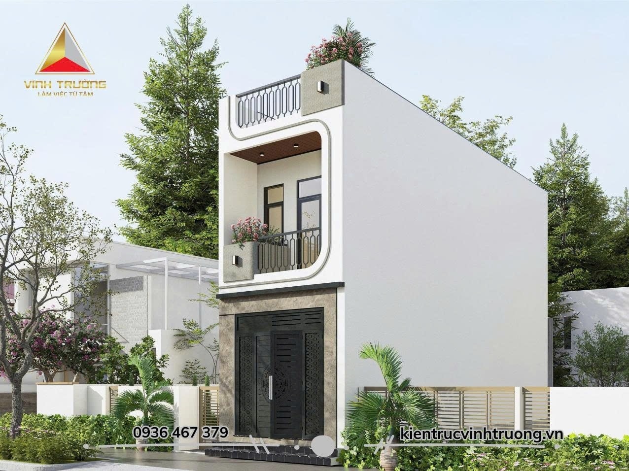 mẫu nhà 1 trệt 1 lầu